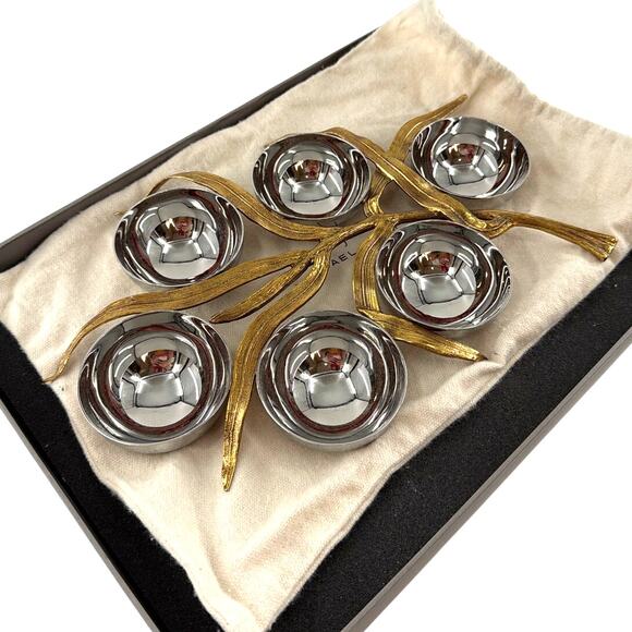 Michael Aram Palm Collection 6-Compartment Seder Plate - Picture 5 of 9